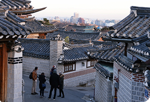 Bukchon Hanok Village, Insadong, Samcheong-dong